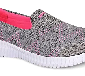 Sparx Women SL-123 Grey Pink Sports Shoes (SX0123L_GYPK_0007)