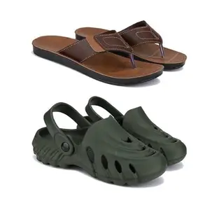 Bersache Lightweight Stylish Sandals For Men-1990+6009