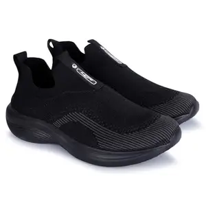 Lancer Mens DRAGONSTAR-15BLK-WHT Black Running Shoe, 10