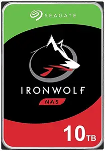 Seagate Store IronWolf 10TB NAS Internal Hard Drive HDD - 3.5 inches SATA 6Gb/s 7200 RPM 256MB Cache for RAID Network Attached Storage (ST10000VN0008)