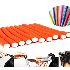 GLAMEZONE Holding Hair Curler Hair Curler (Pink)