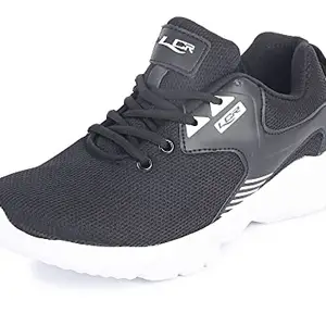 Lancer Mens ACTIVE-83 Black/White Running Shoe - 6 UK (ACTIVE-83BLK-WHT-40)