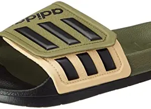 Adidas mens ADILETTE TND OLISTR/CBLACK/MAGBEI Slipper - 7 UK (HQ1947)