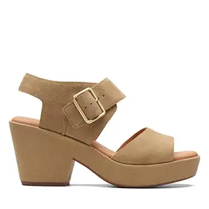 Clarks KimmeiHi Strap Dark Sand Suede (26171014) UK-7