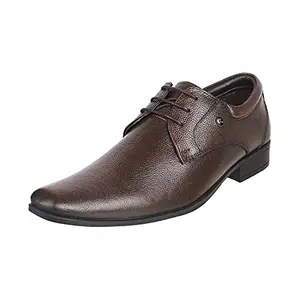 Mochi Mens Leather Brown Lace-up Shoes (Size (10 UK (44 EU))