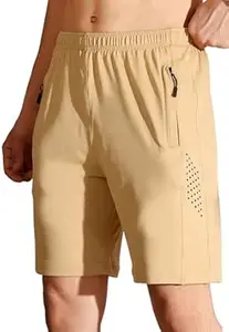 RynoGear Men's Shorts with Zipper Pocket