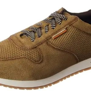 Woodland Men's Camel Leather Casual Shoes-6 UK (40EU) (GJ 4136021)
