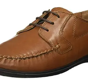 Lee Cooper Men Tan Leather Formal Shoes-11 UK/India (45 EU) (LC1157DTAN)