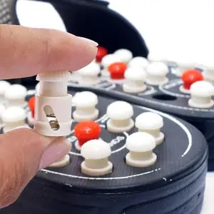 Manual Spring Acupressure and Magnetic Therapy Yoga Paduka Slippers for Full Body Blood Circulation Natural Slippers For Men and Women (BLACK, 8)