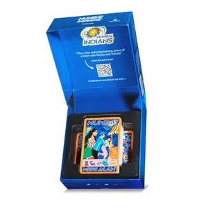 Parksons Cartamundi Private Limited-MH Mumbai Indians - Twin Pack Playing Cards - Bridge Size