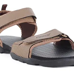 Sparx Men SS-715 Camel Brown Floater Sandals (SS0715G_CLBR_0008)