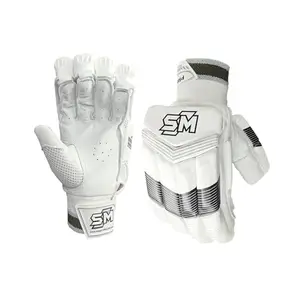 YOOGI SM Spartan Cricket Batting Gloves - Lightweight, Breathable, Right Hand (Boys)