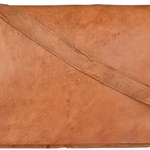 pranjals house Leather Laptop Messenger Bag Full Flap Bag-15 inch