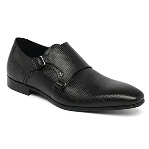 Ruosh Men Footwear Work-Monk Formal Black