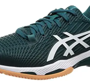 ASICS Solution Speed FF 2 Green Men's Tennis Shoes UK - 10