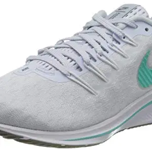 Nike Womens Air Zoom Vomero 14 Grey/Aurora Green-White Running Shoe - 8.5 UK (11 US) (AH7858-008)