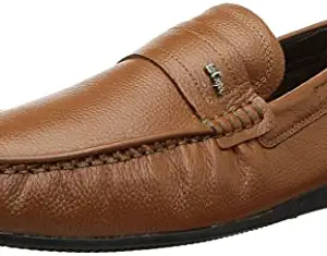 Lee Cooper Men's Formal Tan Leather Uniform Dress Shoe (LC3442BITAN)