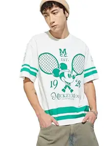 Max URB_N Men Mickey Oversized T-Shirt