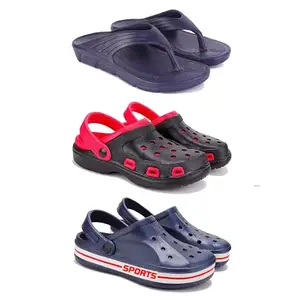 DRACKFOOT Men's Sandals | Lightweight Wear| Stylish & Easy to Wear For Men'S GR-SAN-(3-COMBO)-3153-3017-3069-8