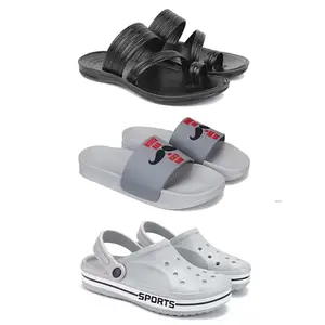 DRACKFOOT Men's Sandals | Lightweight Wear| Stylish & Easy to Wear For Men's GRT-SAN-(3-COMBO)-3152-1590-3067-7
