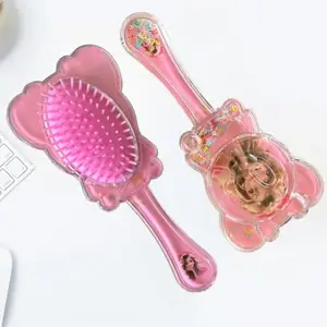 Cute portable hairbrush for kids 22cmx5xm for daily use