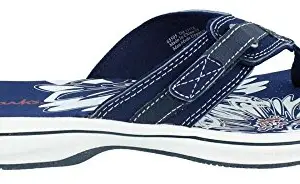 Clarks Women's Flatform Arla Kaylie Navy, 6