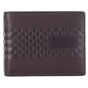 Leather Junction Brown Genuine Leather Wallet for Men (14074000)