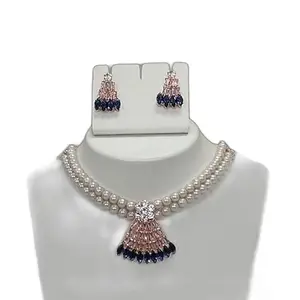 Jewellery Set for Women Necklace Set with Earrings (USHA CREATION JJewellery_49)