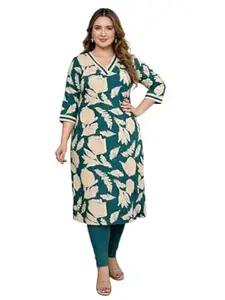 Jevi Prints Women's Cambric Cotton Printed Kurta