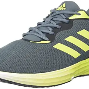 Adidas Mens Ultra Strike M Blue Oxide ADWC/Stone 459A / Acid Yellow ADW6 Shoes - 11 UK (GA0982)