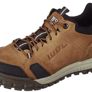 Woodland Men's Camel Leather Casual Shoes-7 UK (41 EU) (OGCC 4367122)