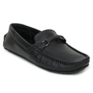 Liberty Fortune Black Casual Non Lacing Shoe for Mens (BRL-16_Black-6)
