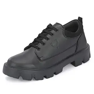 Leo's Fitness Shoes Leo Men's Black Chic and Chunky Comfortable Casual Shoes