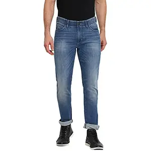 Lee Men's Slim Jeans (LMJN000082_RAINED Indigo_32)