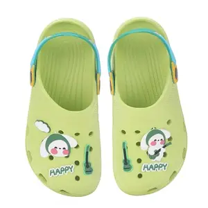 CASSIEY Fashionable Comfortable Lightweight Clogs Slipper Sandal for Women's and Girl's- Green