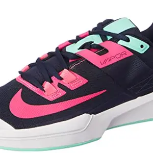 Nike Mens M Vapor Lite Hc Obsidian/Hyper Pink-Green Glow-White Running Shoe - 7.5 UK, (DC3432-402)