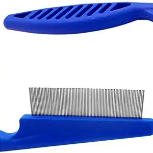 Frackson 1 Pcs Plastic Stainless Steel Lice Treatment Comb For Head Lice/Lice Egg Removal Comb For Men,Women,Boy,Girl(Multicolor)