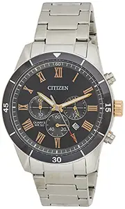 CITIZEN Quartz Analog Silver Dial Men's Watch-AN8168-51H