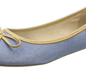 Bata Women's DESTA Ballet Flats (5514283_Brown_6 UK)