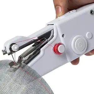 Electric Handy Stitch Handheld Sewing Machine for Emergency Stitching, Mini Hand Sewing Machine Stapler Style Silai Machine Home Tailoring Hand Machine