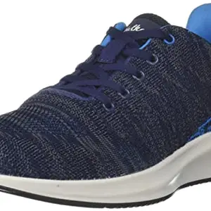 WALKAROO Gents Navy Blue Sports Shoe (WS9511) 10 UK
