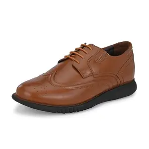 HITZMS_CO_6 Men's Tan Casual Lace Up Shoes