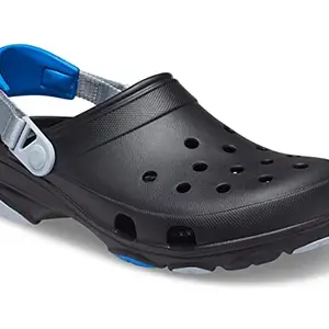 crocs Unisex Adult Classic Black/Blue Grey Clog (206340-0ZJ)