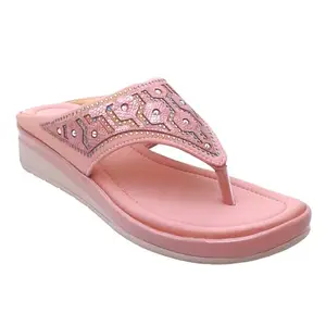 Racecourse Women Flat 12.1818 Peach