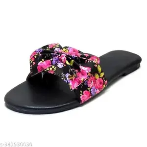 Fashionable Synthetic Leather Flats for Girls Womens Trendy Casual Comfort Slip On Elegant Footwear Collection (Multicolor,5 UK)