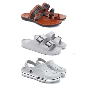 DRACKFOOT Men's Sandals | Lightweight Wear| Stylish & Easy to Wear For Men's GR-SAN-(3-COMBO)-3151-3114-3067-10