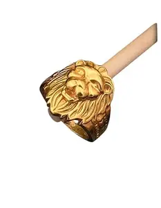 Stylish Men's Designer Ring Diamond Gold Ring For Men Ring/Gold Ring||JEWELRYRING-280-18