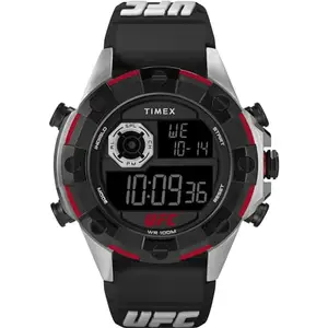 TIMEX Men Polyurethane Digital Digital Dial Watch- Tw2V86700X6, Band Color-Black