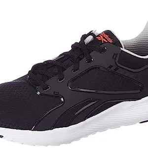 Reebok Men Solecure Run M Black/Pump Orange/LGH Solid Grey 10