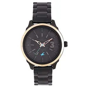 Fastrack All Nighters Analog Black Dial Women's Watch 6187KM01/NN6187KM01